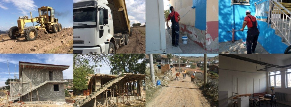 Mahalleli istiyor Başkan Yılmaz yapıyor