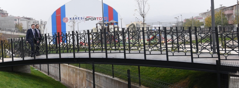 Karesi'deki dev spor tesisinde geri sayım