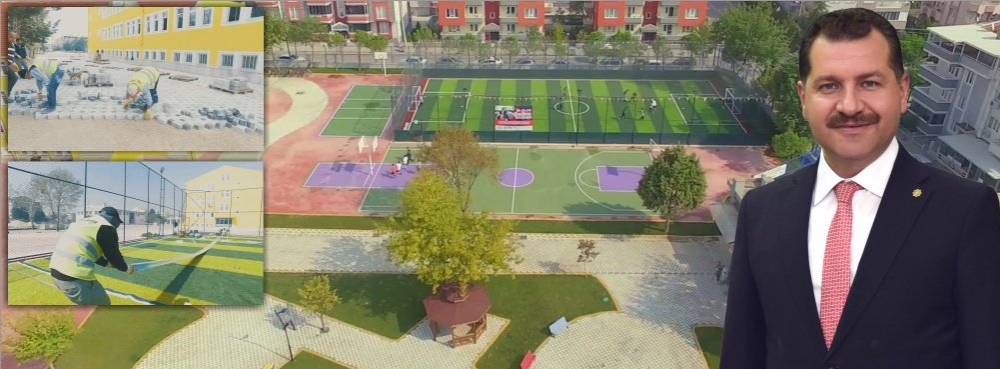 Karesi'de 45 okula 10 milyon 462 bin TL yatırım