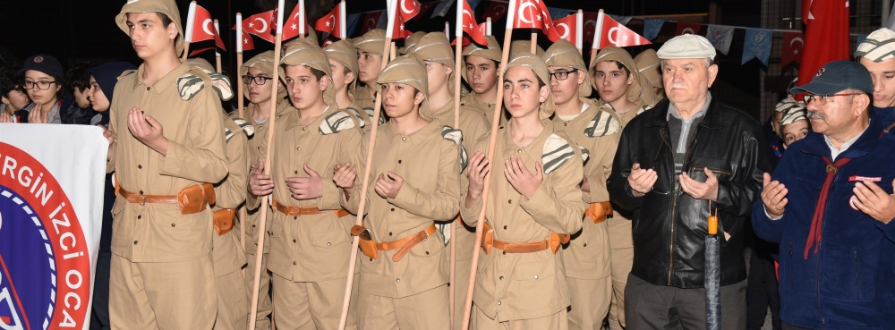 Keşşaflar Çanakkale ruhunu yaşattı