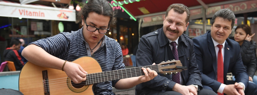 "Müzik bu şehrin bir parçası olsun"
