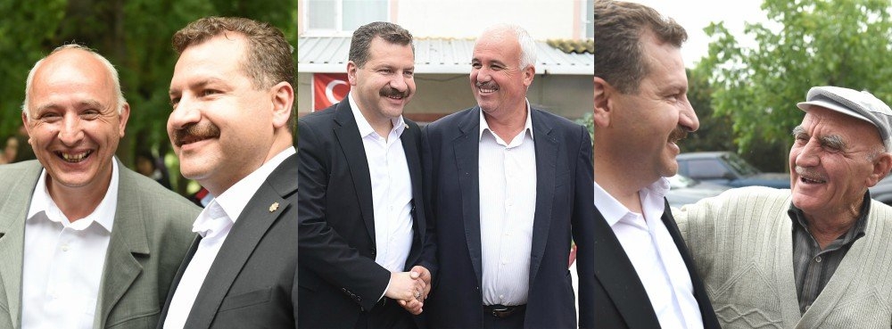 Karesililerin gözlerinin içi gülüyor