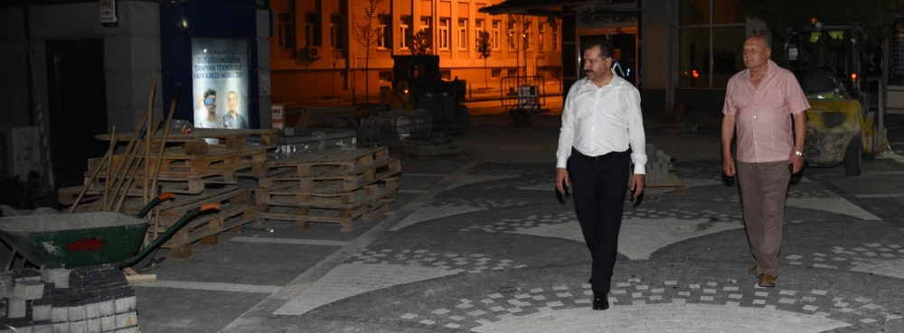 Yücel Başkan’dan Mekik Sokak'a estetik dokunuş