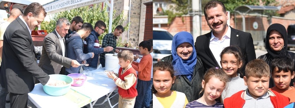 Kırsala tatlı ziyaret