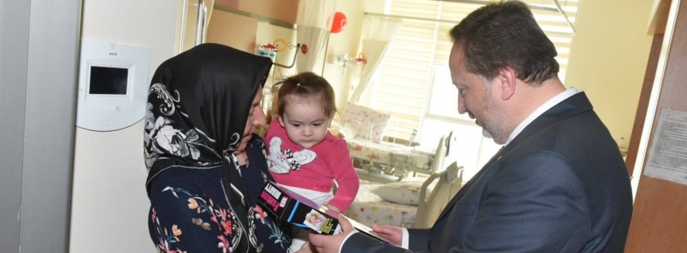 Başkan Orkan’dan Hasta Çocuklara 23 Nisan Sürprizi