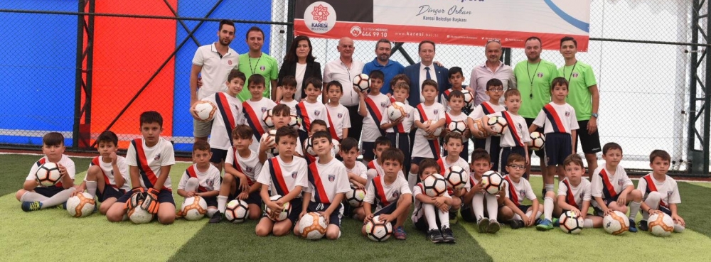Başkan Orkan ‘Futbol Yaz Okulu’nda