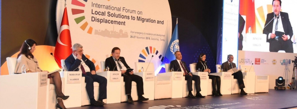 Başkan Orkan, uluslararası göç forumunda konuştu