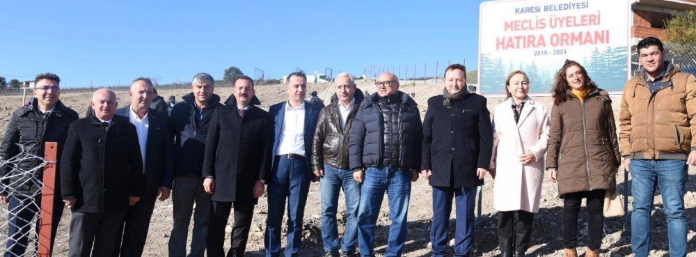 Karesi Belediye Meclisi’nden hatıra ormanı