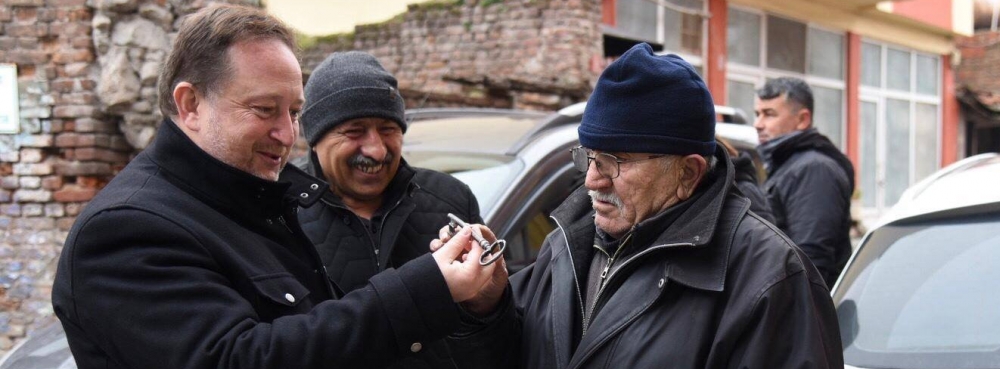 Başkan Orkan sorunları yerinde inceliyor