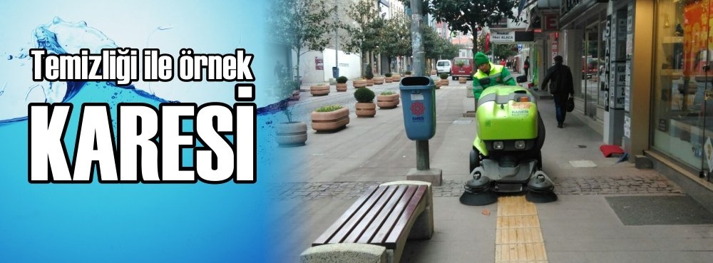 Temizliği ile örnek Karesi