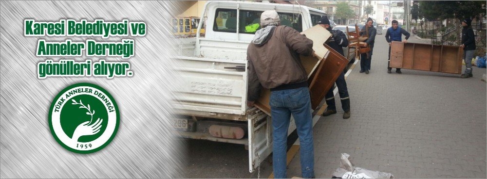 Karesi Belediyesi ve Anneler Derneği gönülleri alıyor