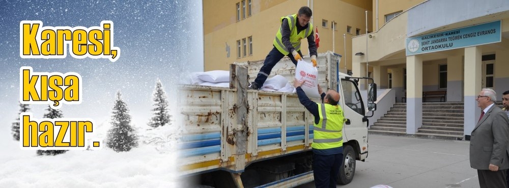 Karesi, kışa hazır