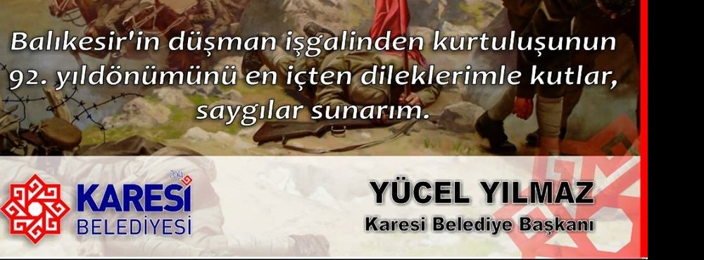 Kurtuluşumuzun 92. yıldönümü kutlu olsun...