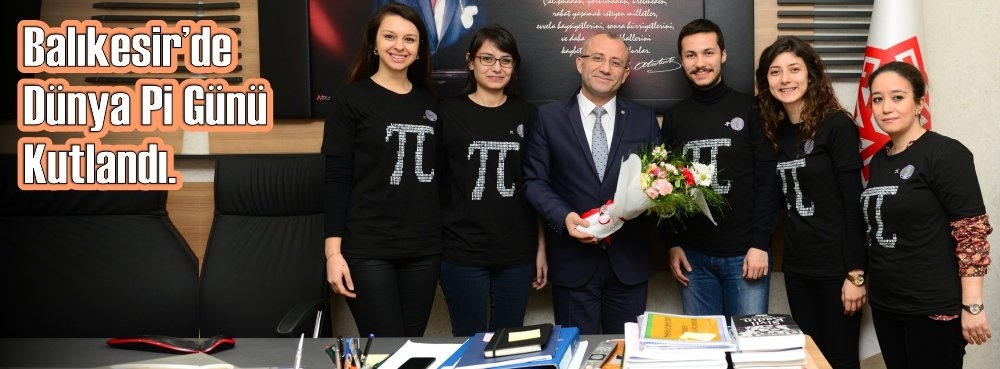 Balıkesir'de Dünya Pi Günü kutlandı