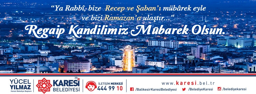 Regaip Kandilimiz Mübarek Olsun