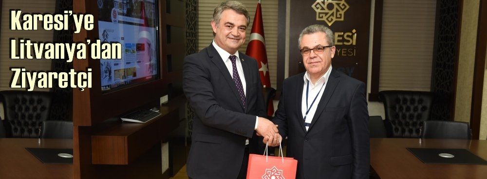 Karesi'ye Litvanya'dan ziyaretçi