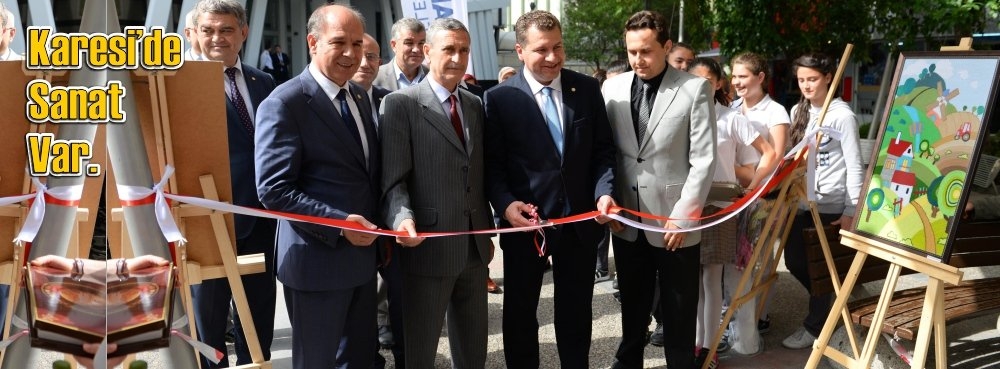 Karesi'de sanat var