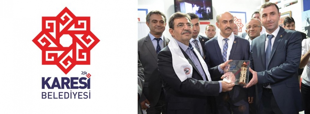 BAKAN GÜLLÜCE'DEN KARESİ STANDINA ZİYARET