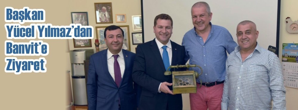 Başkan Yılmaz'dan Banvit'e ziyaret