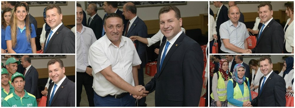 Karesi'de bayramlaşma