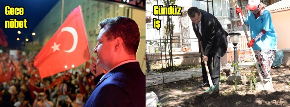 Gece nöbet gündüz iş