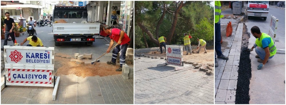 Kırsalda merkezde, her yerde çalışma var