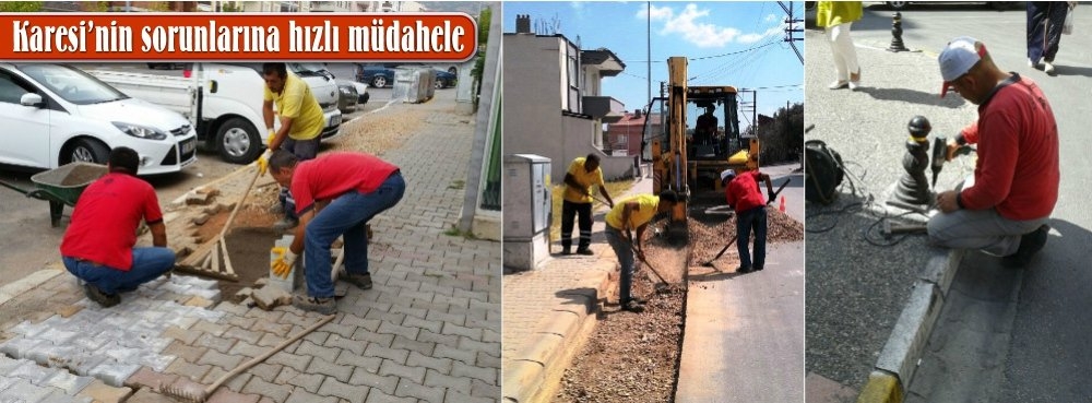 Karesi'nin sorunlarına hızlı müdahale