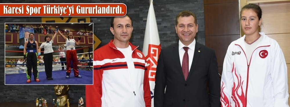 Karesi Spor Türkiye'yi gururlandırdı
