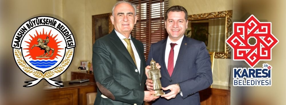 Karesi'nin Yılmaz'ından Samsun'un Yılmaz'ına ziyaret