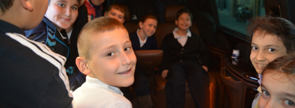 Makam aracı oldu servis aracı