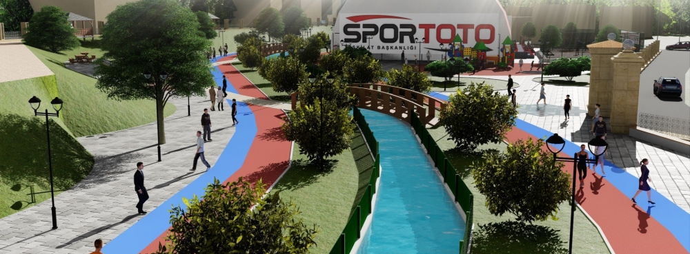 Milyonluk komplekste ilk kazma vuruldu