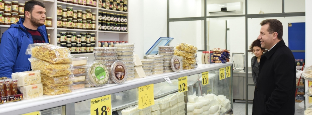 Başkan YILMAZ, "Yerli üreticiyi destekliyoruz"