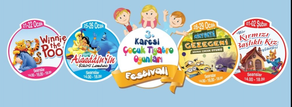 Karesi'den karne hediyesi tiyatro