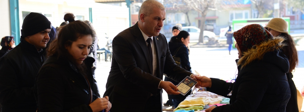 Karesi'de hem esnafa hem vatandaşa kolaylık