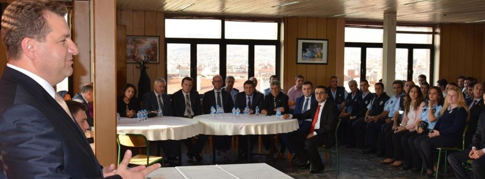 Başkan Yılmaz, personel ile bayramlaştı