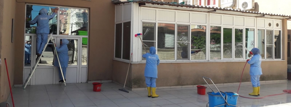 Karesi'nin okulları yeni döneme hazırlanıyor