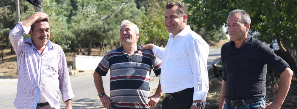 Karesili memnun Başkan Yılmaz mutlu