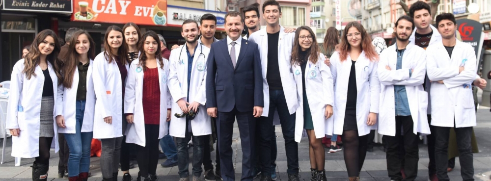 Meydanda sağlık taraması