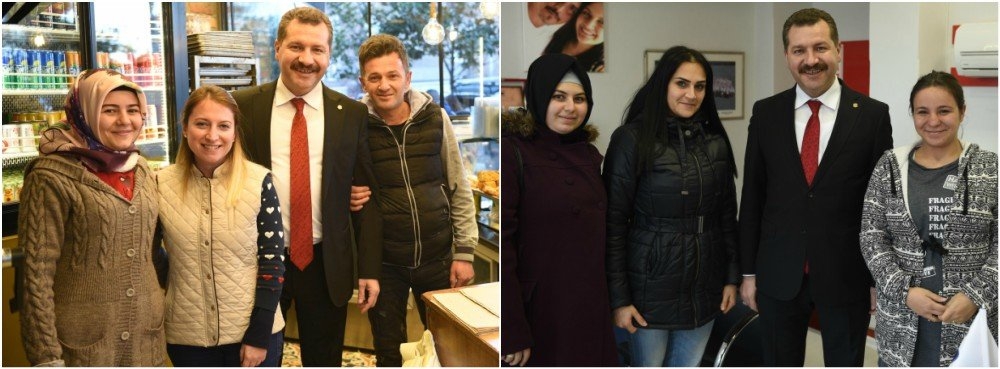 Yücel Başkan Karesi'yi dinliyor