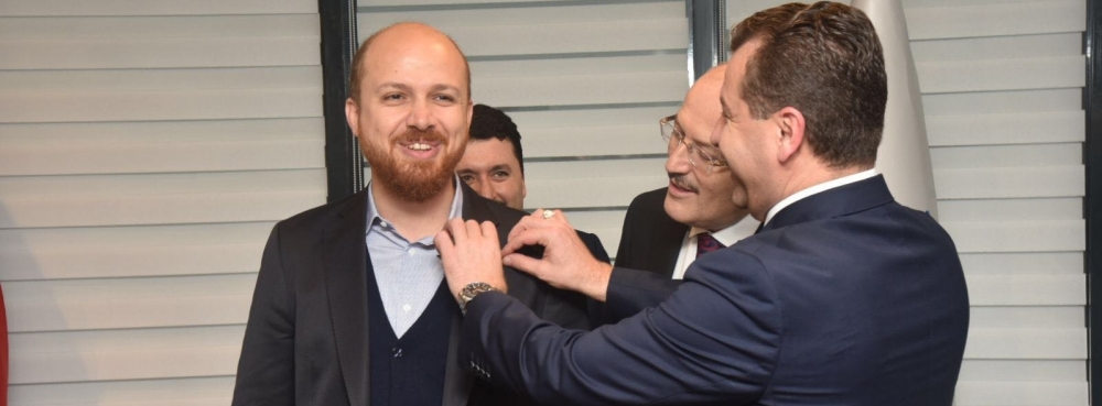 Başkan Yılmaz’dan Erdoğan’a "Zeytin Dalı Sembolü"