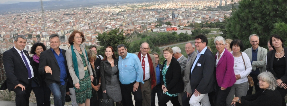 Karesi ve Schwabisch Hall'in dostluk ağacı büyüyor