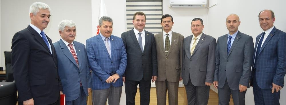 Kızılay ve Hak-İş'ten Başkan Yılmaz'a ziyaret