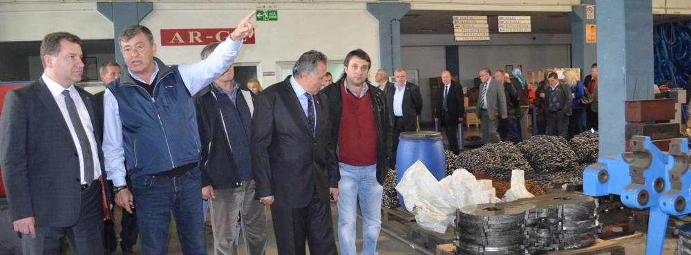 Başkan Yılmaz; Şehir, sanayi ile büyür