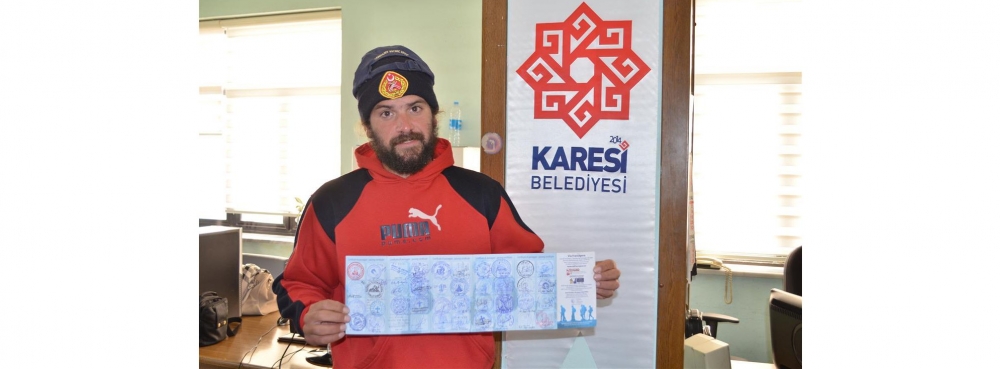 Arjantinli Ignacio dünyayı yayan dolaşıyor