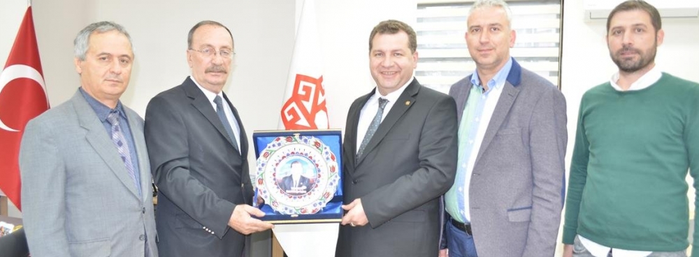 Başkan Yılmaz'a ziyaretçi akını