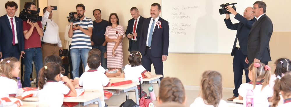 İlk ders Başkan Yılmaz'dan