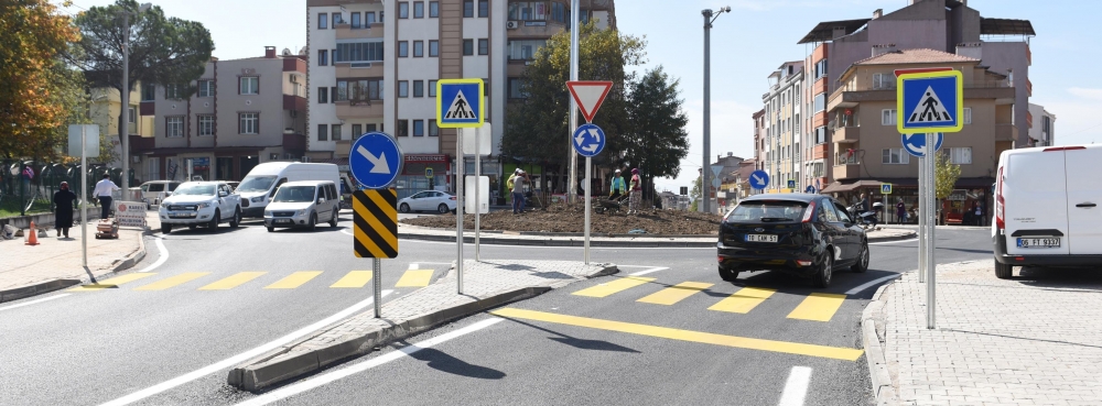 Şehitlik Kavşağı hizmete girdi