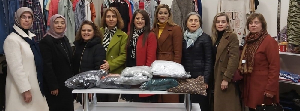 Karesili kadınlardan Sosyal Market’e tam destek