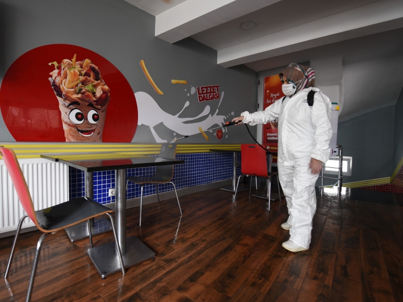 KARESİ BELEDİYESİ ESNAFIN YANINDA