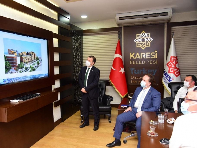 KARESİ’YE İMZA OLACAK PROJEYE BAŞKANDAN TAM NOT